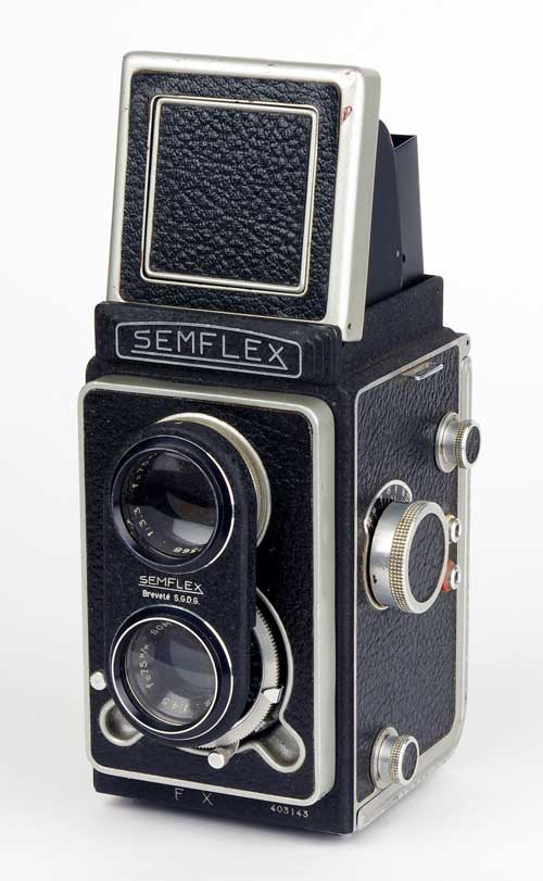 Appareil Photo Ancien SEMFLEX Automatic - TLR Vintage, état D'usage